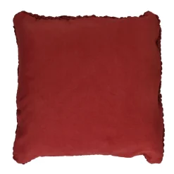 Pomax Coussins-CROISETTE - coussin - coton - L 45 x W 45 cm - rouille