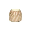 Pomax Bougies-DAHLIA - bougie parfumée 1 mèche - "black oud" - verre - DIA 10 H 9 x cm - rose