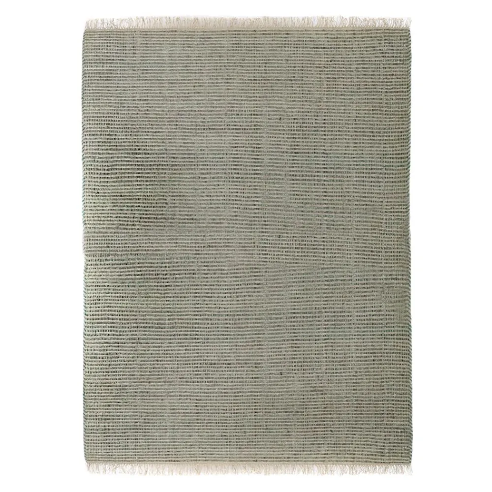 Pomax Tapis-DAISY - tapis - jute / laine - L 240 x W 180 cm - aqua