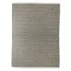 Pomax Tapis-DAISY - tapis - jute / laine - L 240 x W 180 cm - charbon