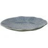Pomax Vaisselle-DAKOTA - assiette plate - porcelaine - DIA 26,1 x H 2,7 cm - gris