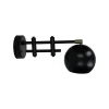 Pomax Appliques-DEPOT - applique - métal - DIA 9 x L 34 cm - noir