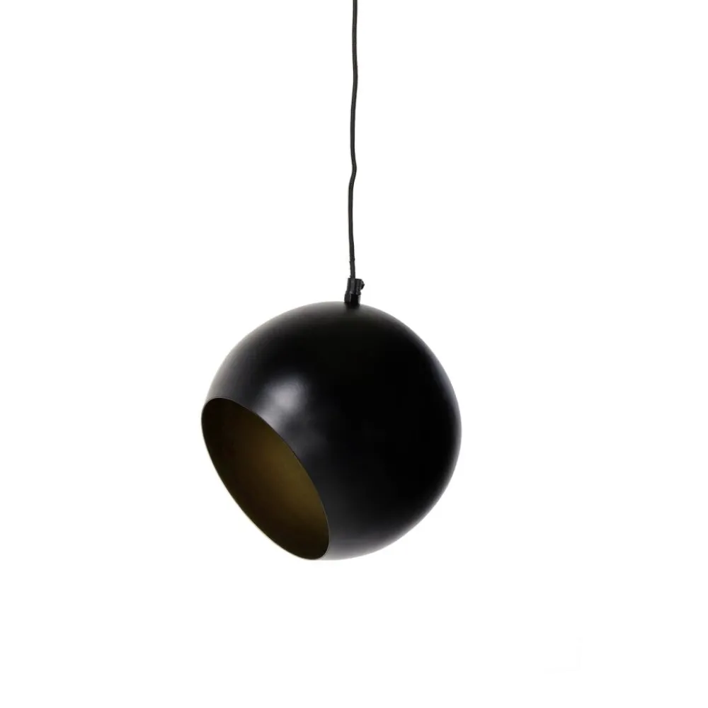 Pomax Suspensions-DEPOT - lampe suspendue - métal - DIA 24 cm - noir