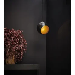 Pomax Suspensions-DEPOT - lampe suspendue - métal - DIA 24 cm - noir