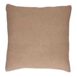 Pomax Coussins-DIMARO - coussin - lin / coton - L 50 x W 50 cm - sable