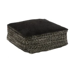 Pomax Coussins De Sol | Coussins-EARTH - coussin de sol - jute - L 60 x W 60 x H 20 cm - brun