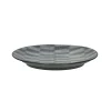 Pomax Vaisselle-EASY - assiette dessert - faïence - DIA 22 cm - brun
