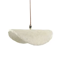 Pomax Suspensions-EIVISSA - suspension - papier mâché - L 45 x W 30 x H 14 cm - beige