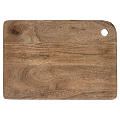 Pomax Planches À Découper-ELLIOTT - planche à découper - bois d'acacia - L 28 x W 1,5 x H 40 cm - naturel