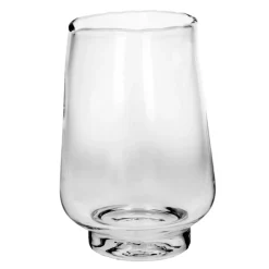 Pomax Photophores / T-lights-ELYZA - photophore/vase - verre - DIA 25 x H 36 cm - transparent