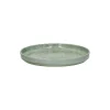 Pomax Vaisselle-EPICES - assiette à dessert - porcelaine - DIA 17 x H 2,5 cm - vert foncé