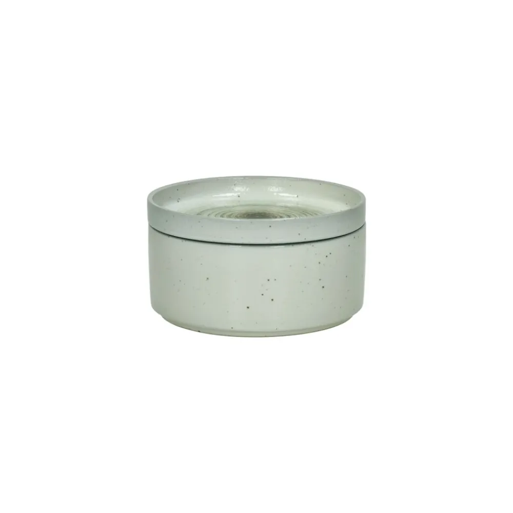 Pomax Vaisselle-EPICES - assiette à pain - porcelaine - DIA 14 x H 2,3 cm - mix de couleurs