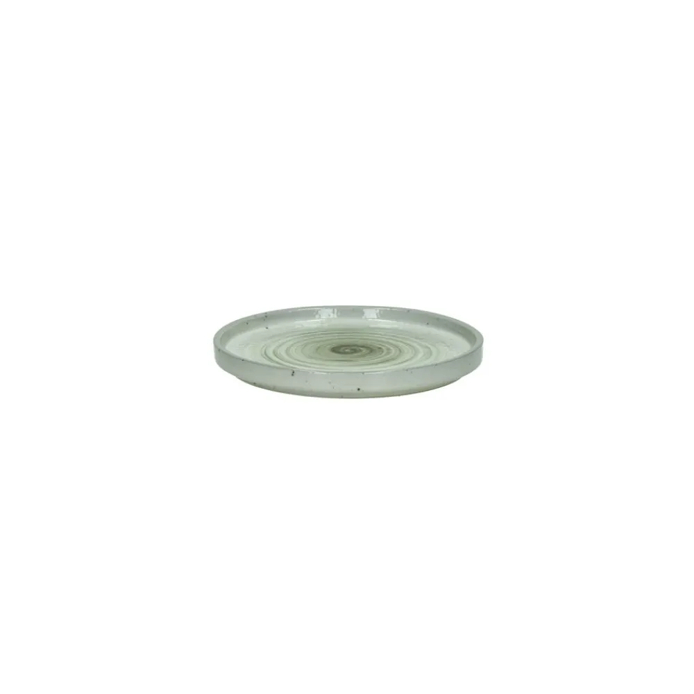 Pomax Vaisselle-EPICES - assiette apéritif - porcelaine - DIA 11,3 x H 1,4 cm - mix de couleurs