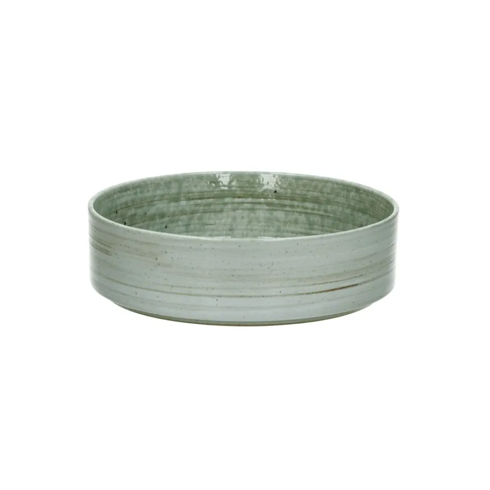 Pomax Vaisselle-EPICES - bol à soupe - porcelaine - DIA 21 x H 6 cm - vert foncé