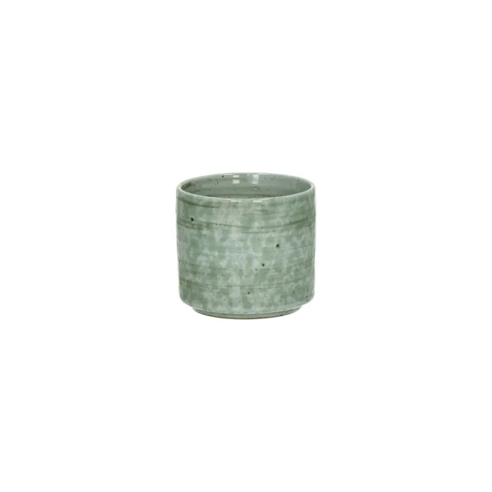 Pomax Vaisselle-EPICES - tumbler XS - porcelaine - DIA 6,5 x H 5,6 cm - vert foncé
