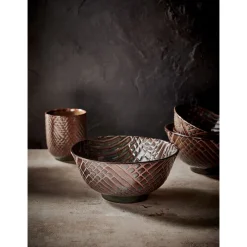 Pomax Vaisselle-ESTRO - bol à soupe - porcelaine - DIA 15 x H 7 cm - bronze