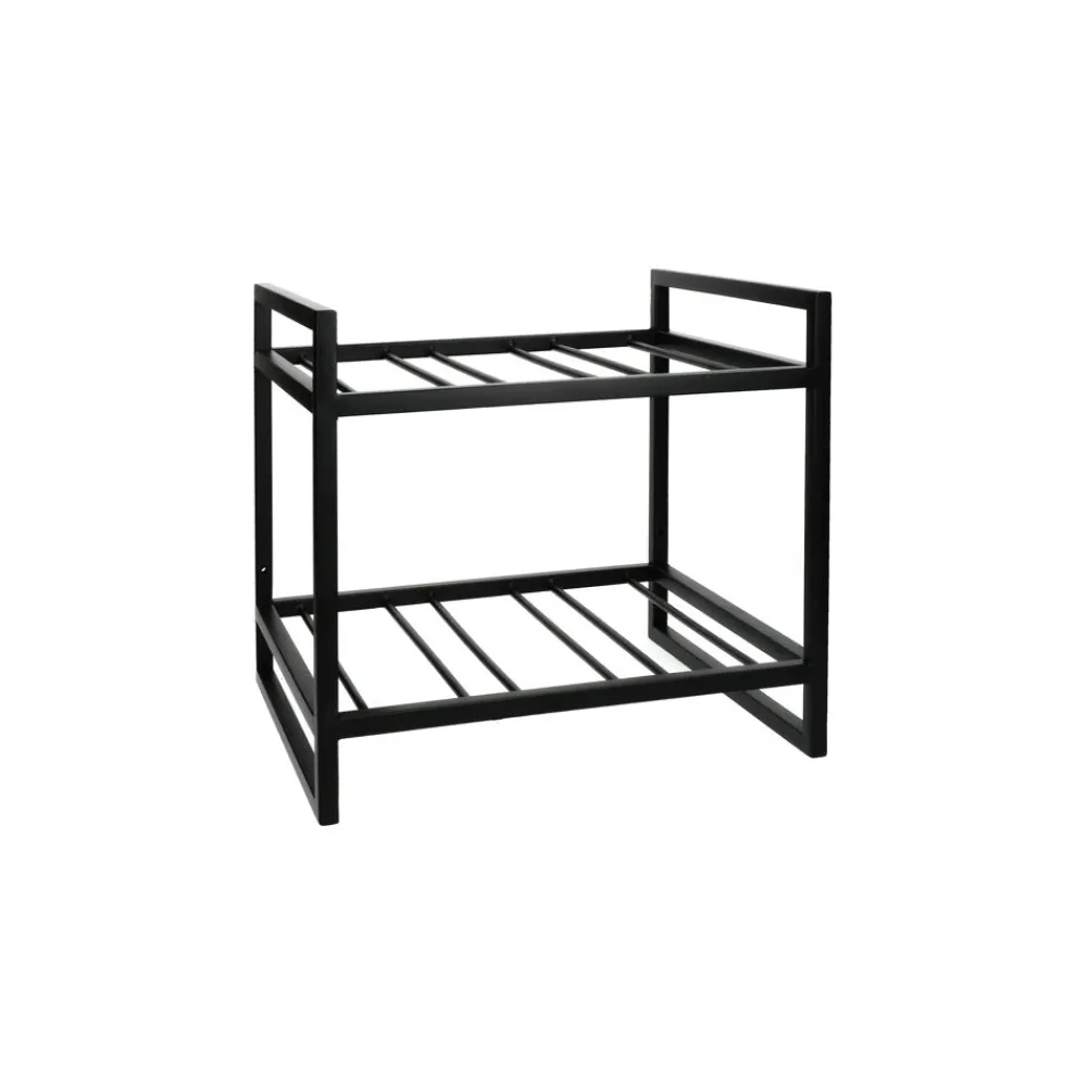 Pomax Concepts Modulaires-ESZENTIAL - casier à vin - métal - L 35 x W 30 x H 31 cm - noir