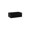 Pomax Concepts Modulaires-ESZENTIAL - récipient - métal - L 50,4 x W 30,4 x H 18 cm - noir