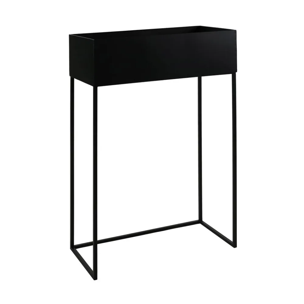 Pomax Concepts Modulaires-ESZENTIAL - récipient - métal - L 60,4 x W 30,4 x H 18 cm - noir