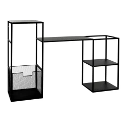 Pomax Concepts Modulaires-ESZENTIAL - tablette - métal - L 60 x W 30 x H 1 cm - noir