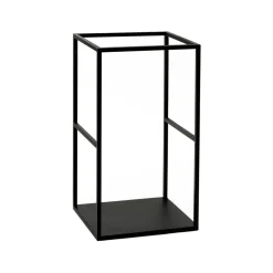 Pomax Étagères Murales | Étagères-ESZENTIAL - étagère - métal - L 34,5 x W 30 x H 60 cm - noir