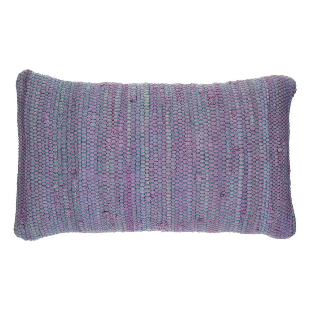 Pomax Coussins-EVORA - coussin - coton recyclé - L 50 x W 30 cm - lavande