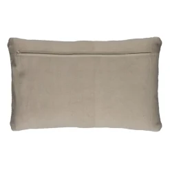 Pomax Coussins-EVORA - coussin - coton recyclé - L 50 x W 30 cm - amande