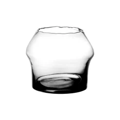 Pomax Vases-FAMIGLIA - vase - verre - DIA 23 x H 19 cm - transparent