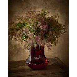 Pomax Vases-FAMIGLIA - vase - verre - DIA 23 x H 30 cm - ambre