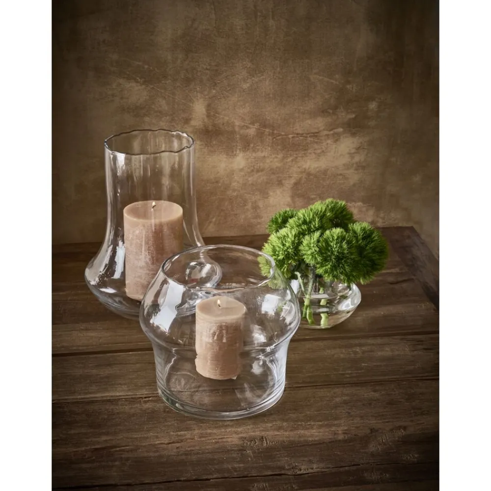 Pomax Vases-FAMIGLIA - vase - verre - DIA 23 x H 30 cm - transparent