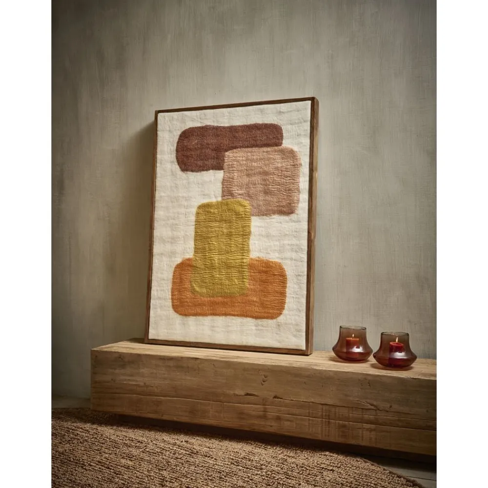 Pomax Vases-FAMIGLIA - vase - verre - DIA 15 x H 12 cm - ambre
