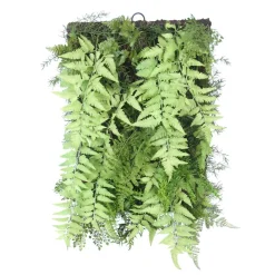 Pomax Plantes-FERN - fougère artificielle - synthétique - L 60 x W 26 x H 40 cm - vert