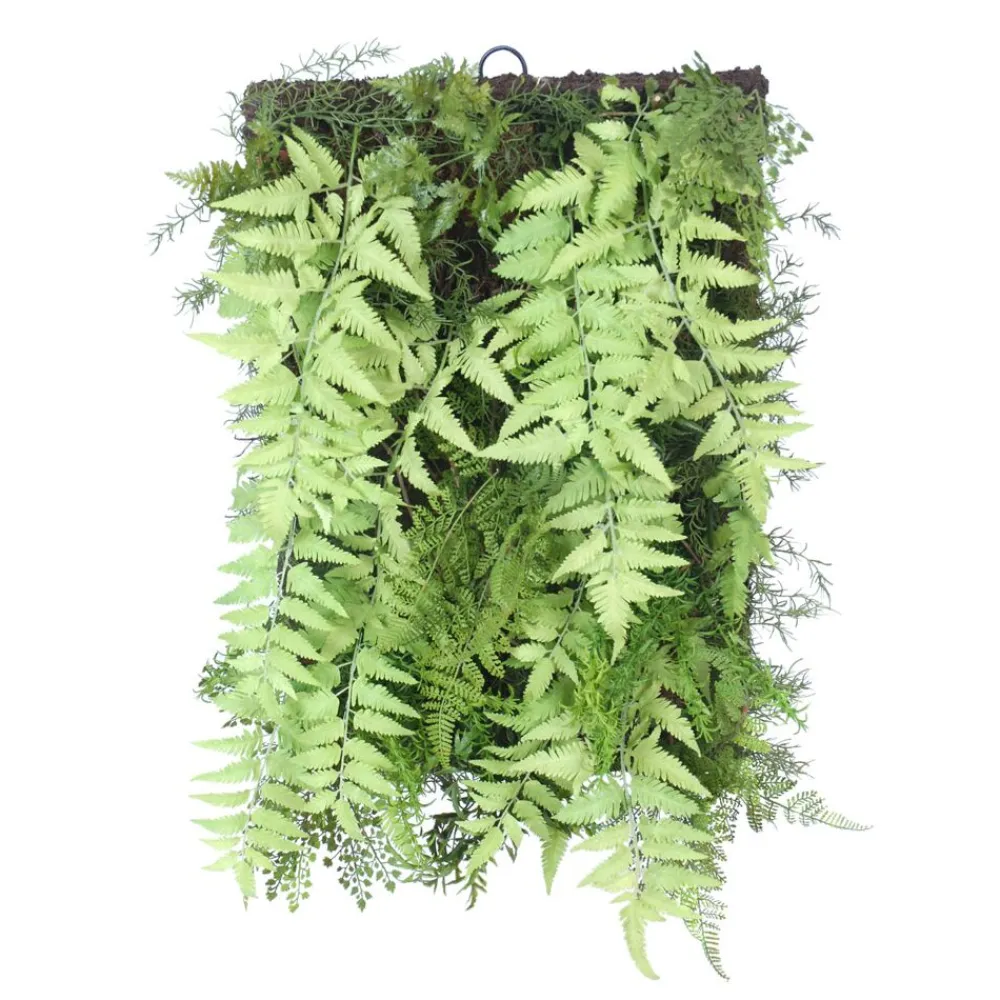 Pomax Plantes-FERN - fougère artificielle - synthétique - L 60 x W 26 x H 40 cm - vert