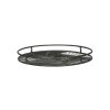 Pomax Bols & Paniers-FINESSE - plateau - métal - DIA 26 x H 3 cm - nickel