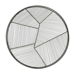 Pomax Bols & Paniers-FINESSE - plateau - métal - DIA 40 x H 3 cm - nickel