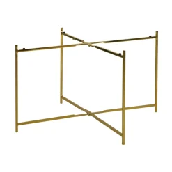 Pomax Concepts Modulaires-FLEX - pieds L - métal - L 67,5 x W 67,5 x H 38 cm - or