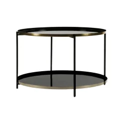 Pomax Concepts Modulaires-FLEX - pieds L - métal - L 67,5 x W 67,5 x H 38 cm - noir