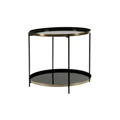 Pomax Concepts Modulaires-FLEX - pieds S - métal - L 47 x W 47 x H 42 cm - noir