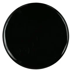 Pomax Concepts Modulaires-FLEX - plateau L - email - métal - DIA 65,5 x H 2 cm - noir