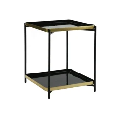 Pomax Concepts Modulaires-FLEX - plateau M - email - métal - L 40 x W 40 x H 2 cm - noir