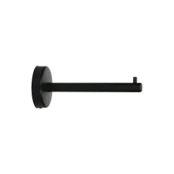 Pomax Crochets Et Porte-manteaux-FRITZ - porte-rouleau - métal - DIA 5 x L 14 cm - noir