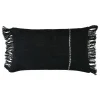Pomax Coussins-FUSE - coussin - coton - L 50 x W 30 cm - noir
