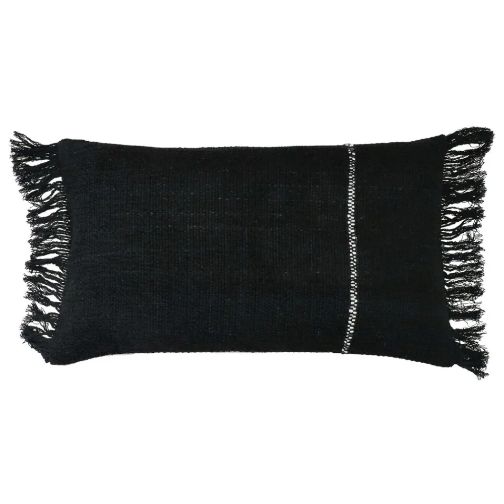 Pomax Coussins-FUSE - coussin - coton - L 50 x W 30 cm - noir