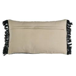 Pomax Coussins-FUSE - coussin - coton - L 50 x W 30 cm - noir