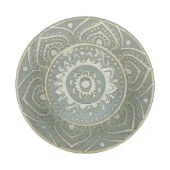 Pomax Vaisselle-GAZELLE - bol à soupe - porcelaine - DIA 15 x H 7 cm - gris bleu