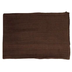 Pomax Linge De Table-GENOVA - nappe - lin délavé - L 300 x W 170 cm - brun