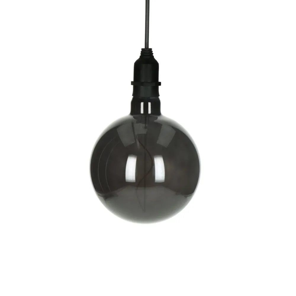Pomax Luminaires Extérieurs-GLOW - lampe d'extérieur - verre / synthétique - DIA 15 cm - fumé