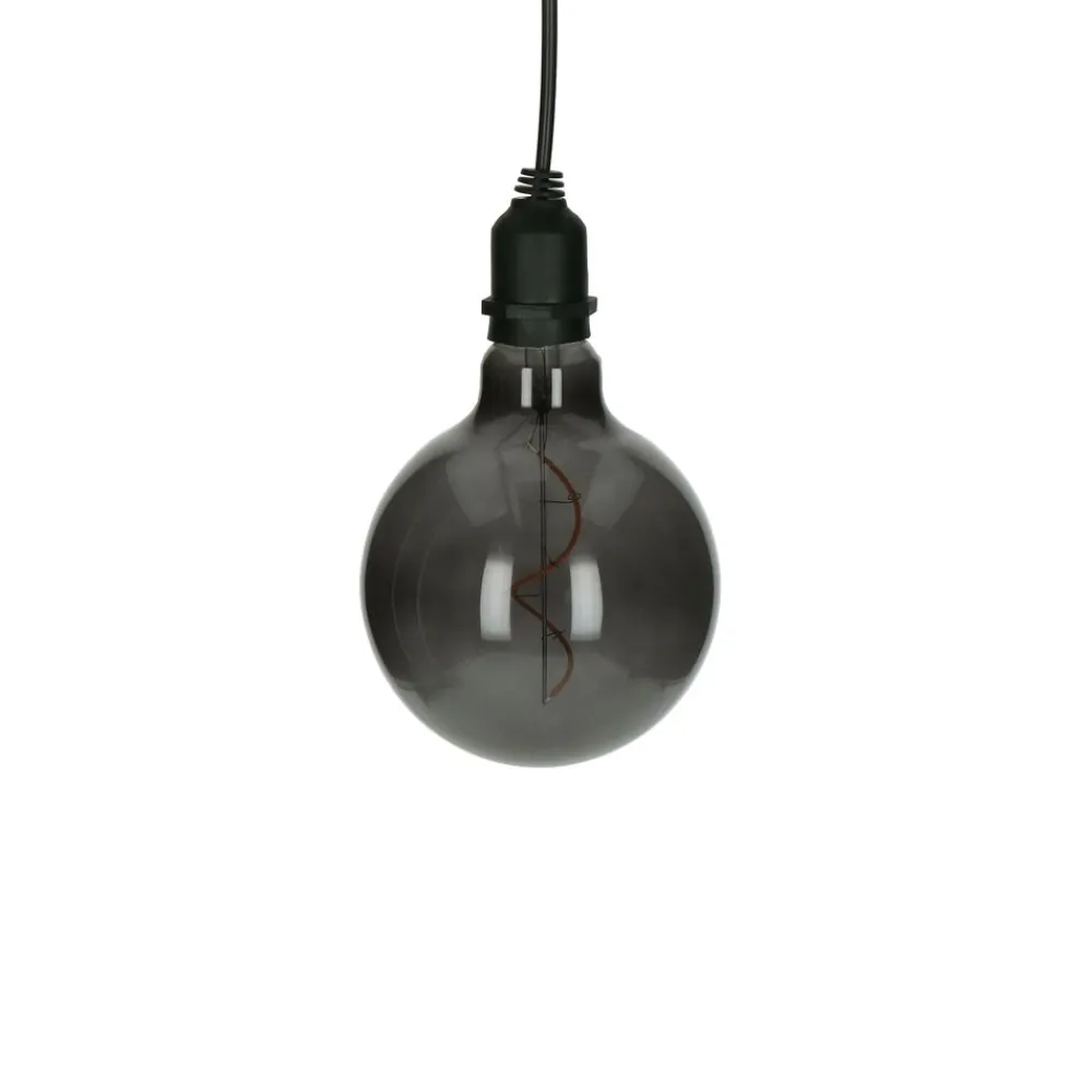 Pomax Luminaires Extérieurs-GLOW - lampe d'extérieur - verre / synthétique - DIA 12,5 cm - fumé