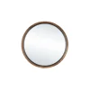 Pomax Miroirs-GRAMM - miroir - bois d'acacia - DIA 50 x W 4,5 cm - naturel/noir