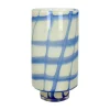 Pomax Photophores / T-lights-GRECO - photophore - verre - DIA 15 x H 30 cm - bleu
